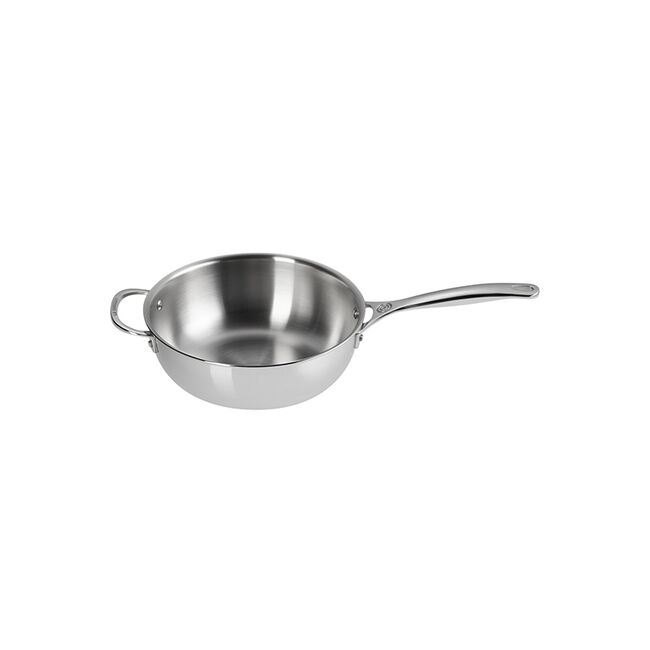 Signature Stainless Steel Saucier Pan, view 3